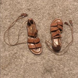 Micheal Kora braided sandals